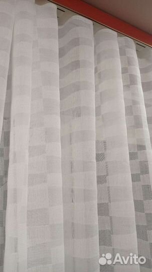 Портьера лен новая