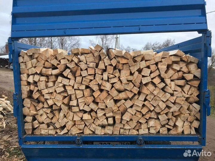 Дрова березовые колотые