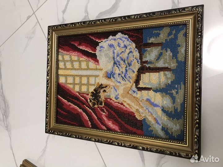 Картина вышивка бисером