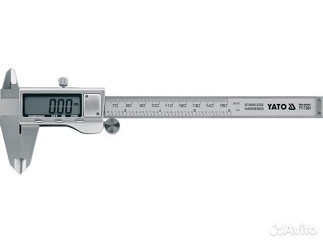 Штангенциркуль электронный (цифровой), 150 мм, точность - 0.03 мм