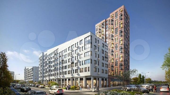 3-к. квартира, 56,6 м², 7/12 эт.