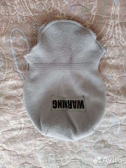 Шапка шлем для мальчика демисезонная