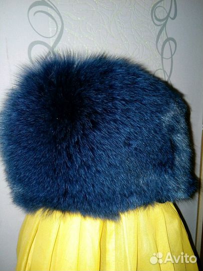 Шапка из песца