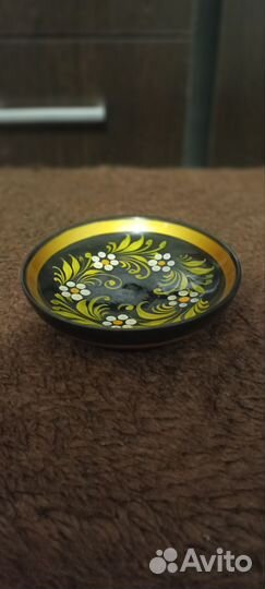 Набор деревянной расписной посуды хохлома