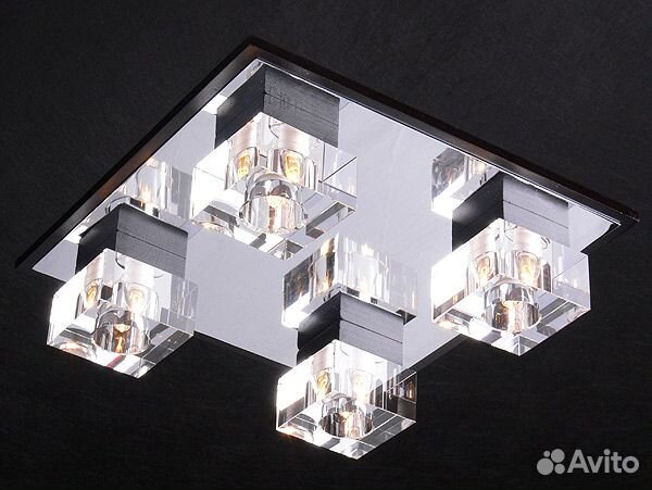 Люстра потолочная(под подвесной,натяжной потолок)