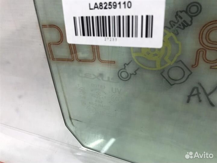 Стекло двери заднее правое Lexus GS300/350/430/46