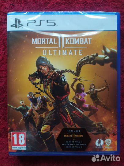 Mortal kombat 11 ultimate диск ps 5