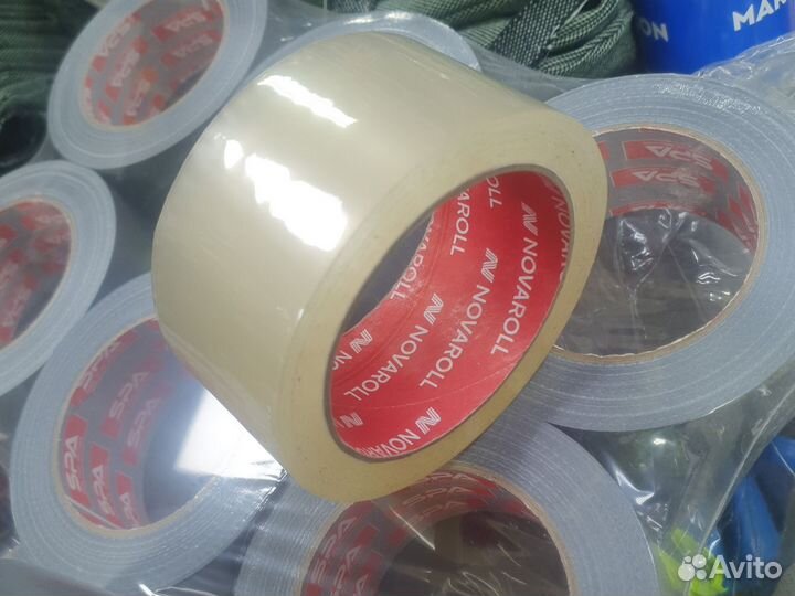 Скотч армированный серый