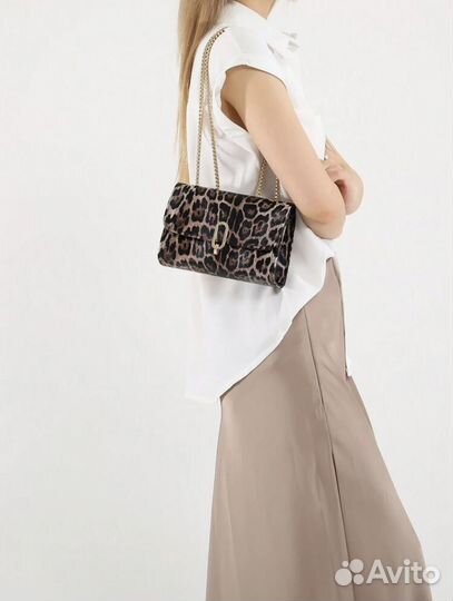 Сумка леопардовая