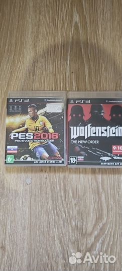 Игры для PS3 - NES2016 и wolfenstein