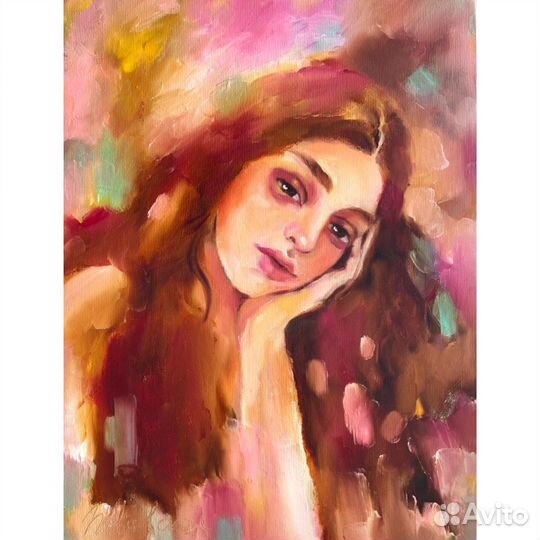 Картина маслом на холсте, 30/40 см