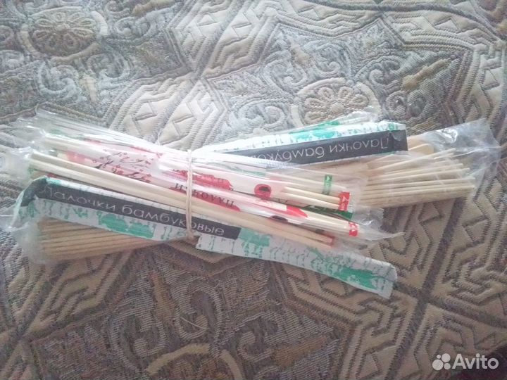 Бамбуковые палочки, шпажки