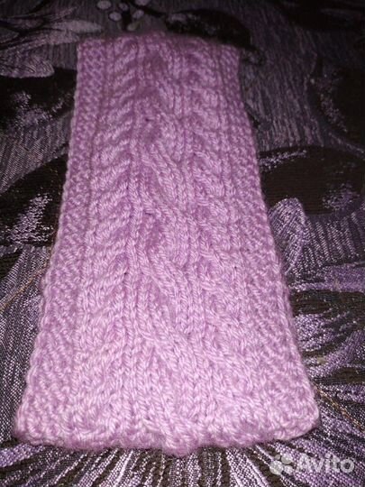 Вязаные повязки на голову