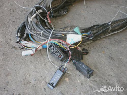 Жгут электропроводки рамы vin 4448267 Scania