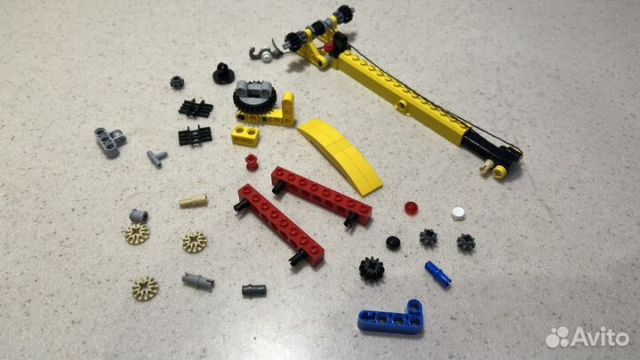 Lego Technic кран/бульдозер 9391