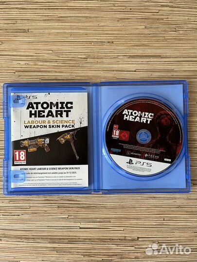 Atomic heart ps5 диск