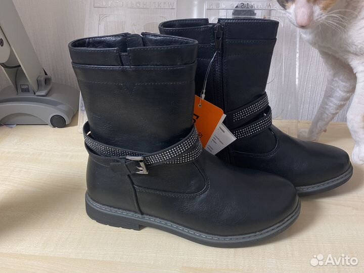 Сапоги для девочки 35 размер