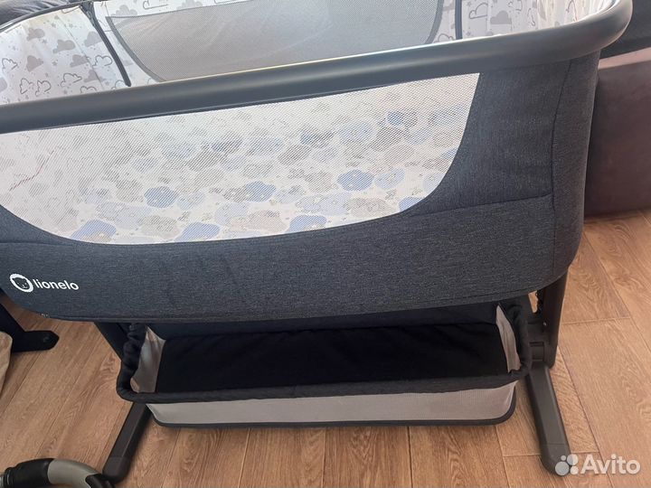 Колыбель Lionelo LO-Leonie Grey Stone люлька детск