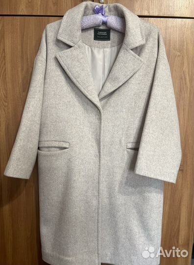 Пальто женское демисезонное оверсайз