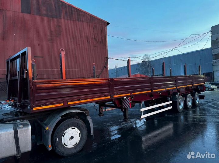 Полуприцеп бортовой Berger 9852, 2024