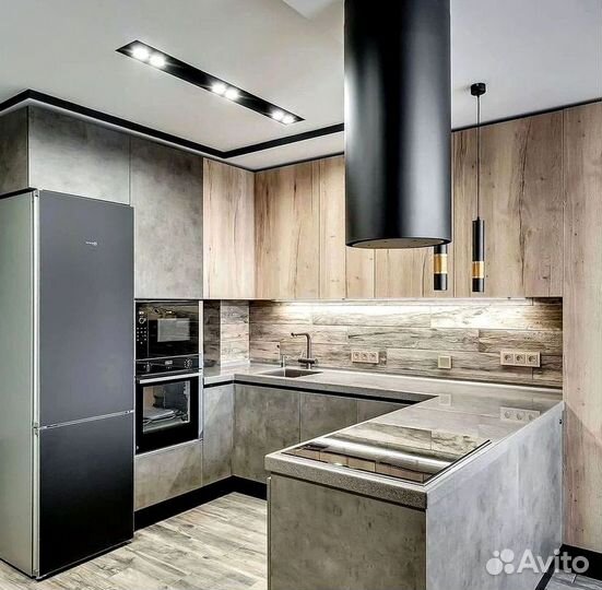 Кухня в стиле хай тек на заказ