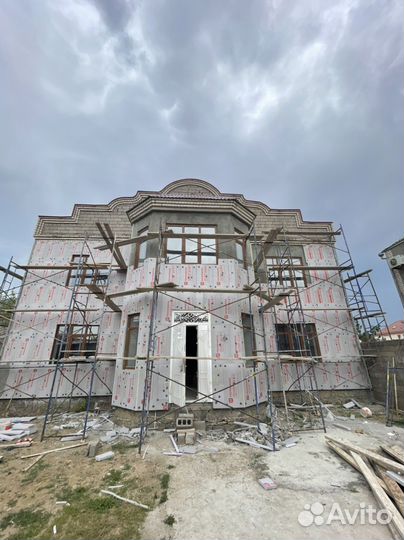 Фасад короед штукатурка покраска утепление