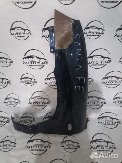 Крыло переднее левое hyundai santa fe 1