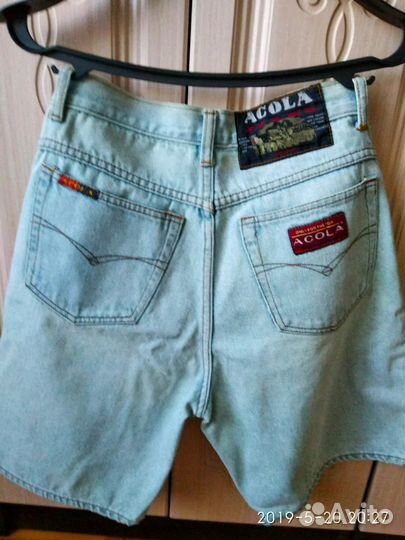 Шорты женские, джинсовые