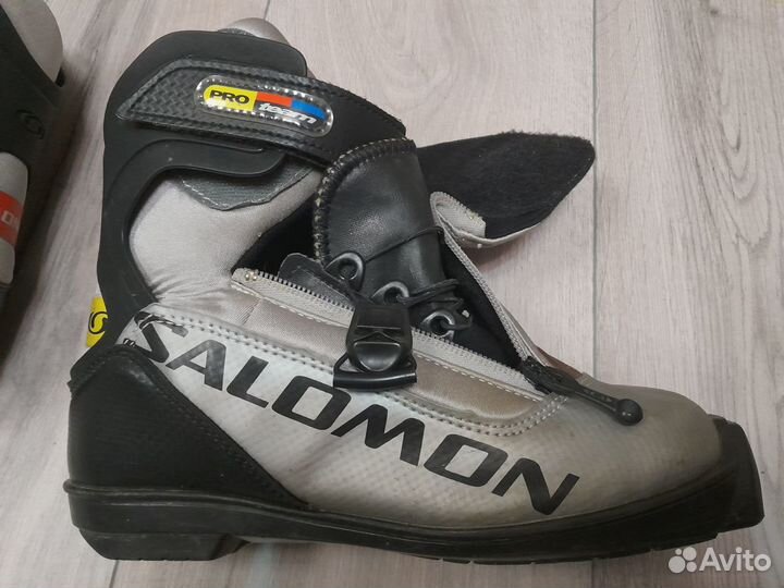 Ботинки лыжные 35-36р. salomon sns profil