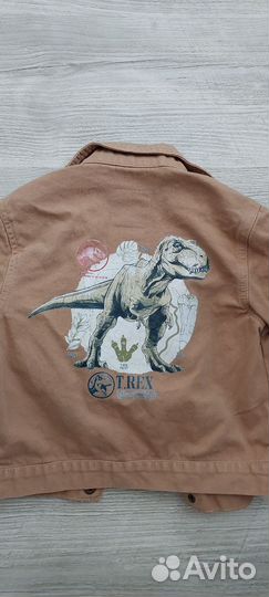 Джинсовая куртка для мальчика 104