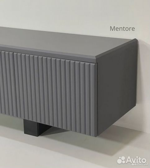 Тумба тв Bravo в цвете графит / 1800х400х300 мм