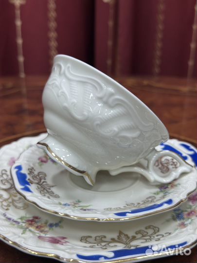 Чайное трио Bavaria elfenbein porzellan