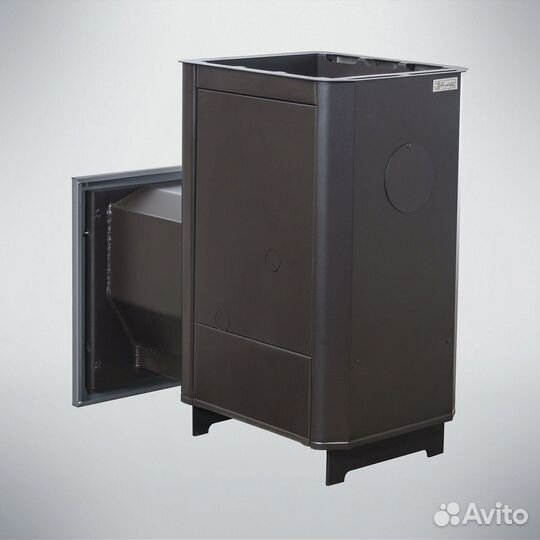 Печь Для Бани Паленица удлиненная топка Варвара