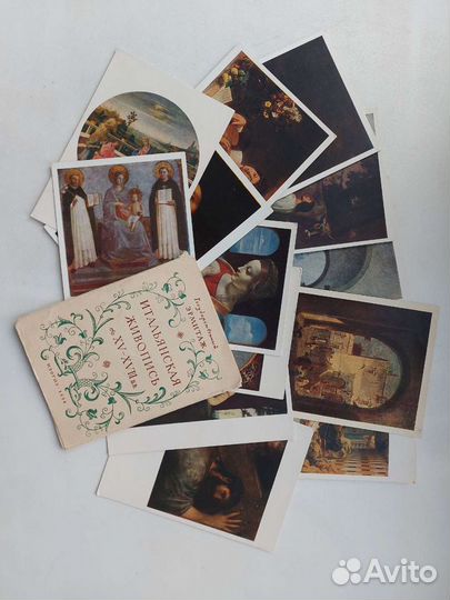 Комплект открыток 