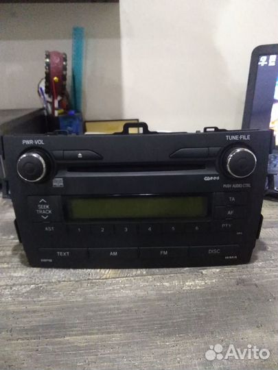 Магнитола тойота