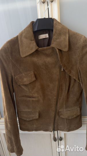 Куртка замшевая женская