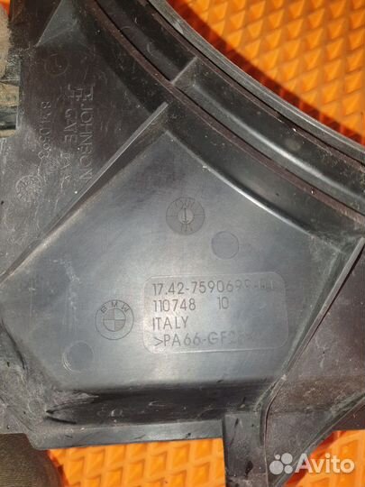 Вентилятор радиатора бмв Х1 Е84