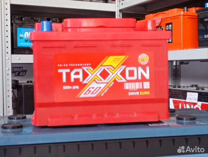 Автомобильный аккумулятор Taxxon низкий 60ah