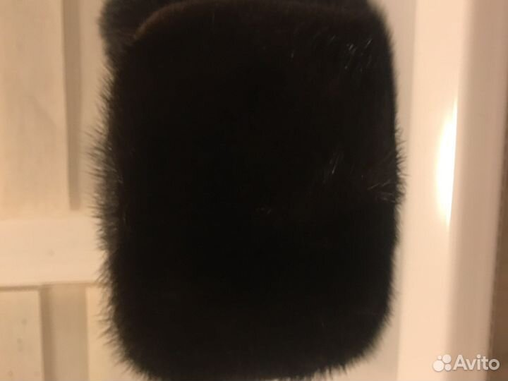 Норковая шапка мужская