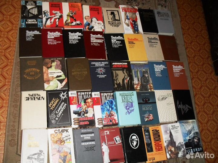 Книги - фантастика + детективы