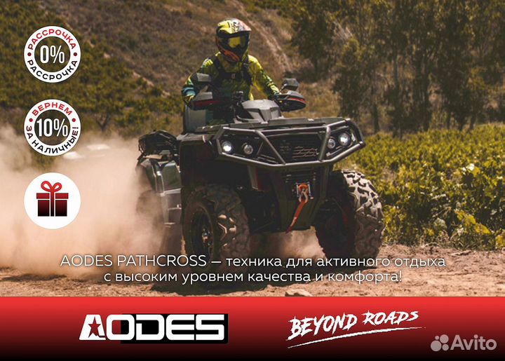 Квадроцикл aodes pathcross MAX 650 XE sport