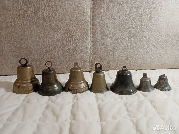 Поддужные колокольчики старинные
