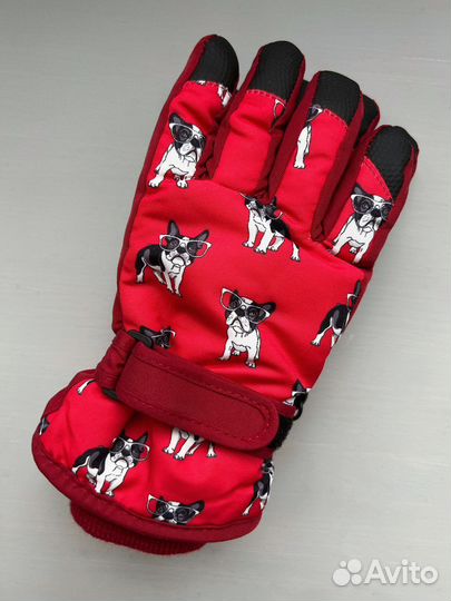 Дизайнерские перчатки 5-7 лет