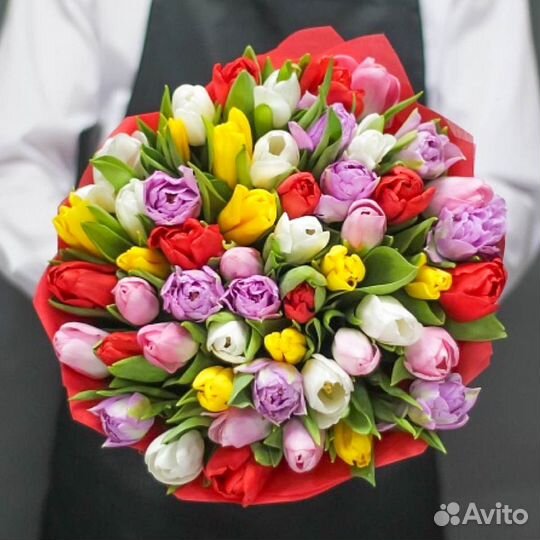 Цветы premium XXL с доставкой от 51 шт