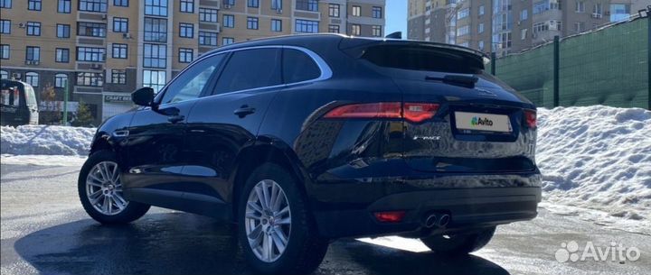 Jaguar F-Pace 2.0 AT, 2017, 200 000 км