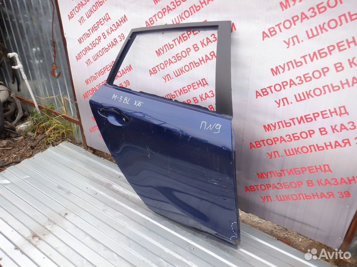 Дверь задняя правая Mazda 3 BL хэтчбек