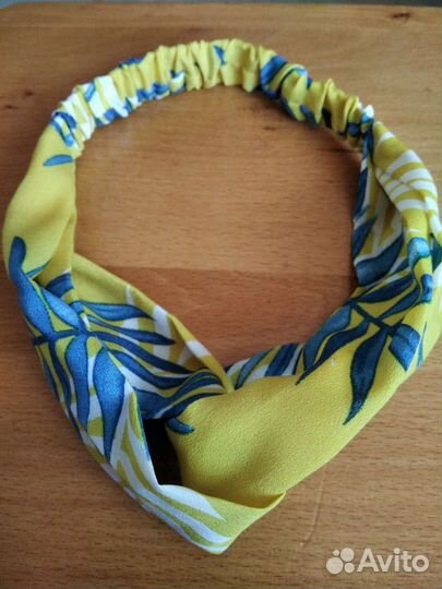 Повязка на голову женская с перехлёстом