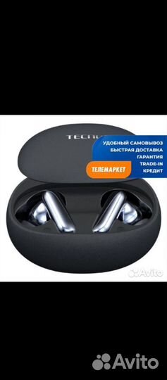 Наушники Tecno true 1