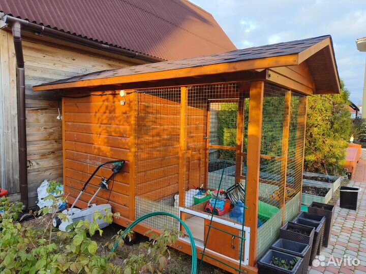 Курятник зимний 