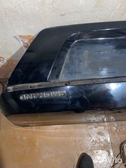 Крышка багажника geely emgrand ec7